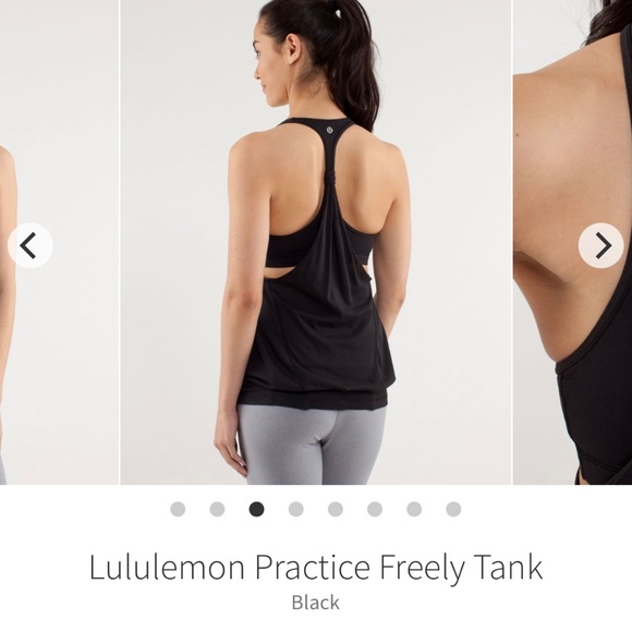 Lululemon black practice freely tank - Picture 3 of 3